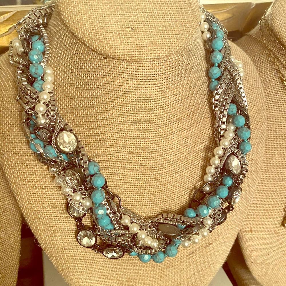 C+I turquoise torsade - display only